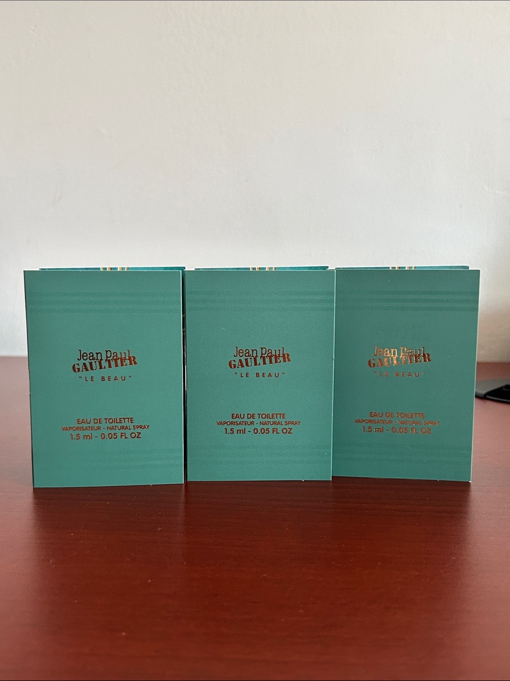 3x1.5ml Jean Paul Gaultier men’s  sample set